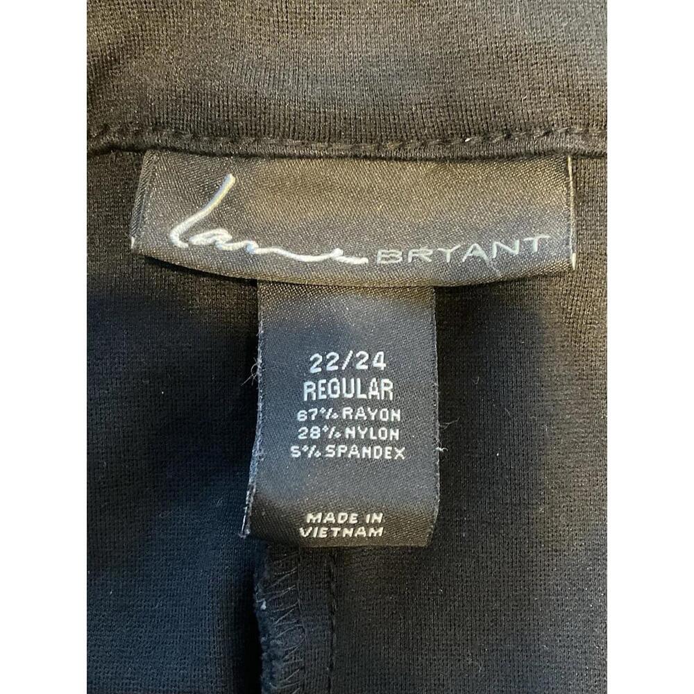 Lane Bryant Womens Stretchy Capri Pants Size 22/24 Reg (measurements In Pics) - Picture 9 of 9